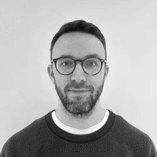 Jack Watson, London-based web designer and developer, smiling